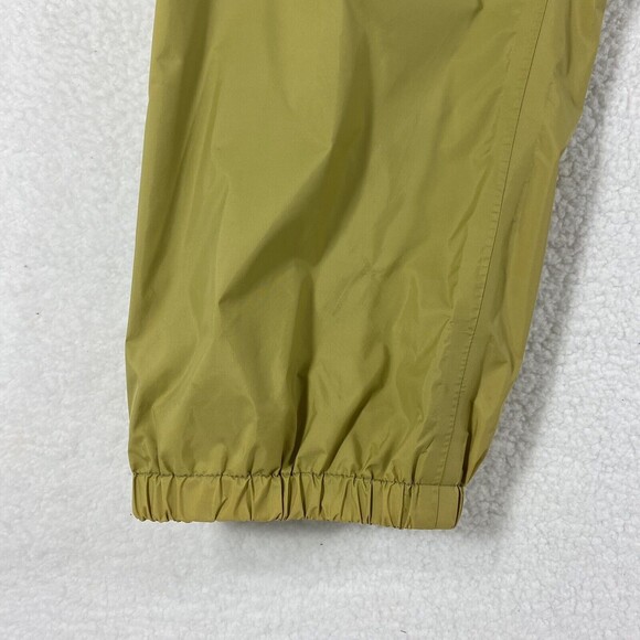 LL Bean Pants Mens Size XL Yellow Gold Lightweight Water Resistant Nylon Lined - Picture 2 of 16
